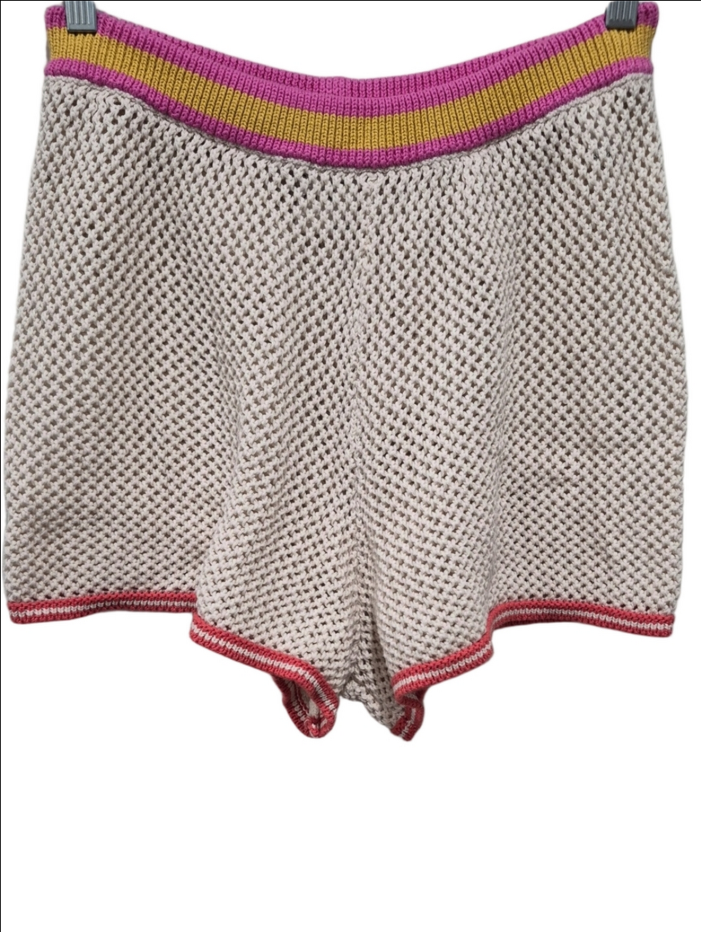 OFFLINE by Aerie Crochet Beach Shorts.